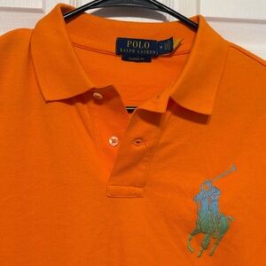 Ralph Lauren Bright Orange Polo Shirt